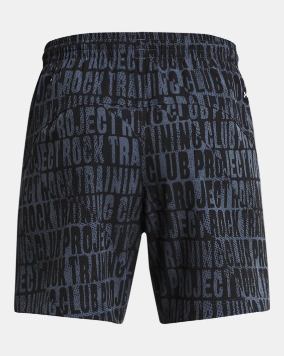 Boys' Project Rock Ultimate Printed Shorts in Gray image number 1